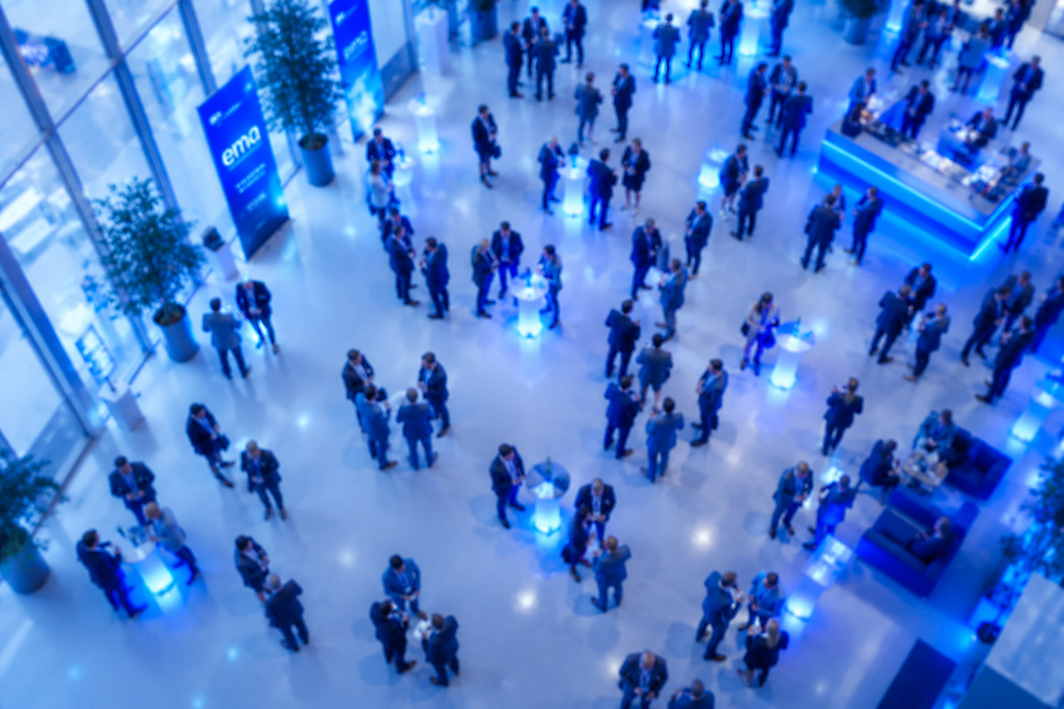 Networking-Event mit EMA-Branding